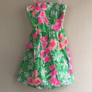 Lilly Pulitzer strapless dress